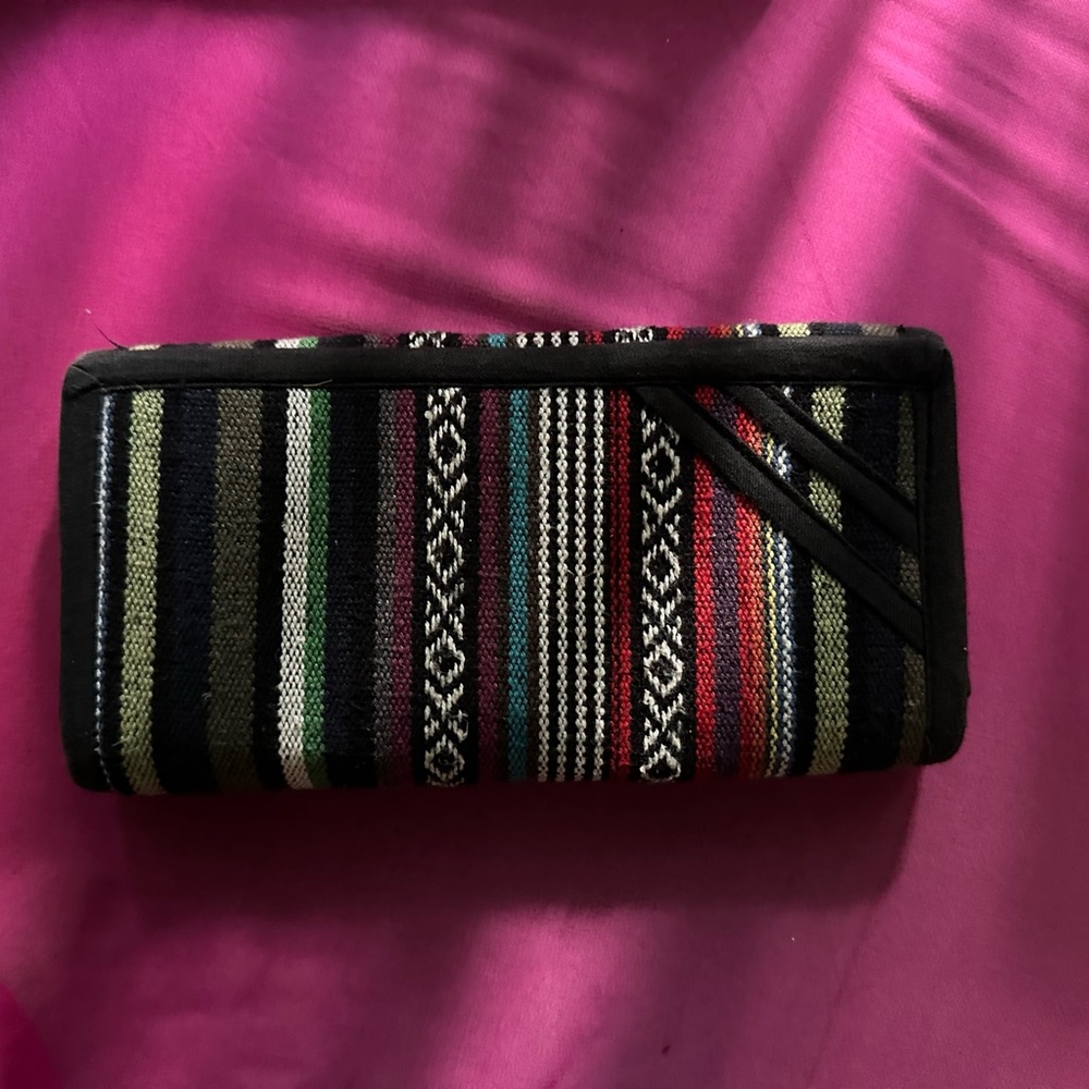 A HANDMADE HEMP WALLET FROM NEPAL USED